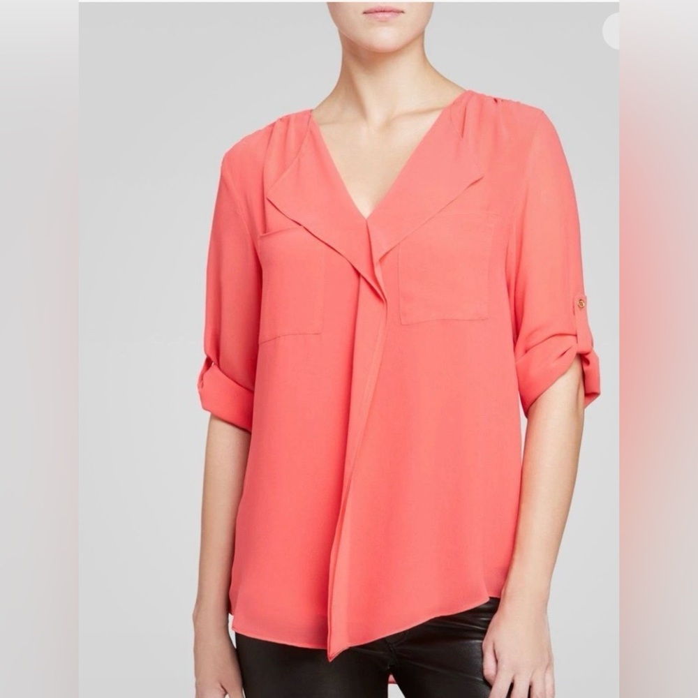 Calvin Klein Collection Coral Blouse